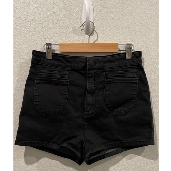 BDG Black Pinup Short - Picture 2 of 6